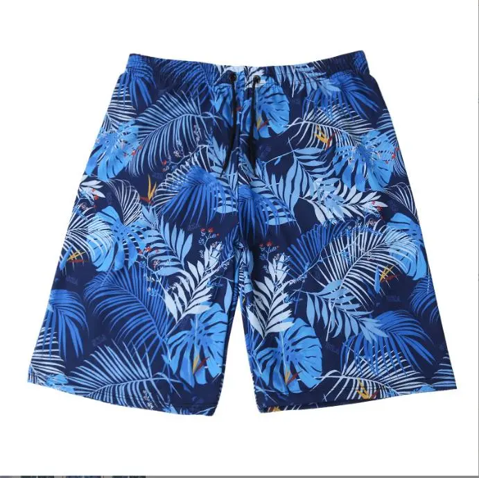 Shorts de playa estampados para hombre, bañador de secado rápido, cinturilla elástica - 1