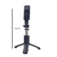 PLAO SELFIE MINI Palo para selfies de teléfono móvil, control remoto, soporte para transmisión en vivo, trípode para fotografía al aire libre, mini portátil, adecuado para todo tipo de teléfonos móviles, Acrílico - details 4