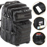 Mochila táctica de esquí al aire libre de 45L, mochilas de viaje de gran capacidad para hombres, bolsas multifuncionales impermeables para deportes al aire libre - details 0