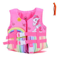 Chaleco de flotación para niños SWROW traje de baño para niñas y niños accesorios de piscina protección solar para viajes en barco - details 3