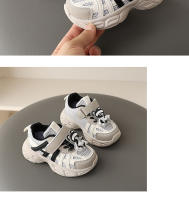 Nuevos niños de malla compañero de clase versión coreana extraíble zapatos deportivos para niños primavera niñas kindergarten zapatos para correr - details 9