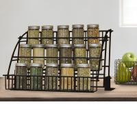 Cesta extraíble de almacenamiento de cocina de 3 niveles, estante de especias, armario de despensa, estante de encimera, organizador de tarros - details 3