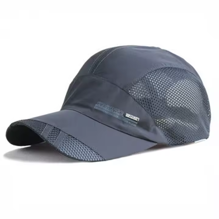 Simple protección solar estilo coreano verano Golf sombrero para el sol gorra con visera transpirable gorra de malla de secado rápido gorras de béisbol - 1