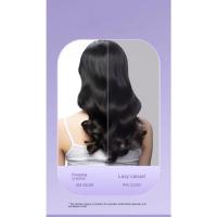 Rizador de pelo inalámbrico automático, rizador de pelo giratorio inalámbrico, recargable por USB, pantalla de temperatura, temporizador ajustable - details 5