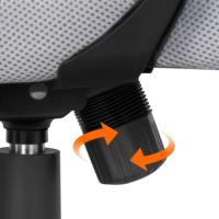 Ruedas Regulables en Altura Múlti Color de Malla con Función de Mecedora Silla Escritorio para - details 5