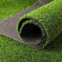 Césped artificial, césped sintético realista, interior, exterior, jardín, campo, balcón, escuela de bricolaje, tapete de césped verde - details 7