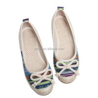 Nuevas llegadas Mary Jane zapatos casuales tradicionales de lona antideslizantes para mujer precio bajo talla grande 42 barato - details 10