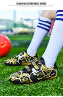 Zapatos de fútbol de la sociedad TF/FG para niños, botas de fútbol escolares, tacos, zapatillas de hierba, calzado deportivo de entrenamiento atlético al aire libre para niños y niñas - details 12