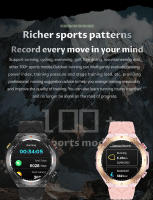 2025 deportes al aire libre resistencia gran capacidad 650 mAh nuevo reloj inteligente para hombres impermeable 100 + modo deportivo brújula Bluetooth llamada frecuencia cardíaca oxígeno en sangre fitness reloj inteligente para mujeres - details 7