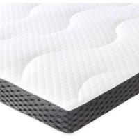 Colchón de Espuma viscoelástica con Gel refrescante Topper, Funda removible y Lavable, 160 x 200 cm, 7 cm, Blanco - details 0
