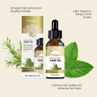 HOEGOA Aceite nutritivo para el cuidado del cabello con esencia de menta y romero - details 6