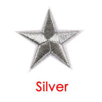 10 Piezas de Parches Bordados con Motivo Militar en 9 Colores, Insignias Doradas de 5 Estrellas para Planchar en la Ropa - details 3