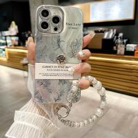 Funda de Teléfono con Patrón de Flor para iPhone Con Correa para Mujeres - details 1