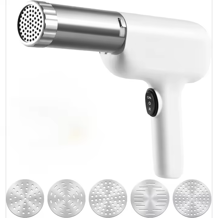 Máquina de Pasta eléctrica de mano, máquina inalámbrica 5 en 1, portátil, cortador de masa, automática - 1