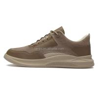 Nueva moda estilo baloncesto cuero sintético malla empalme correr polluelo ante genuino zapatos deportivos para hombres 2025 - details 5