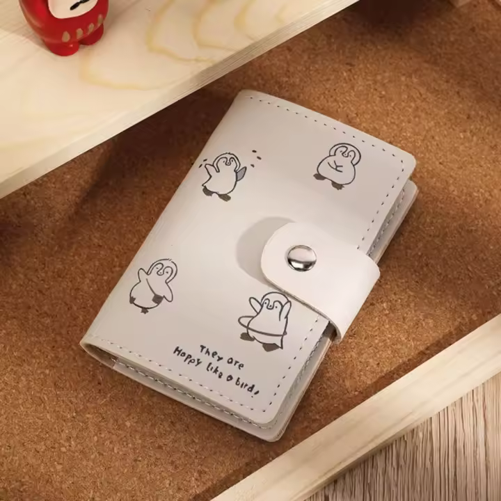 Portatarjetas de identificación antirrobo de gato, BILLETERA, bolsa protectora, monedero - 1