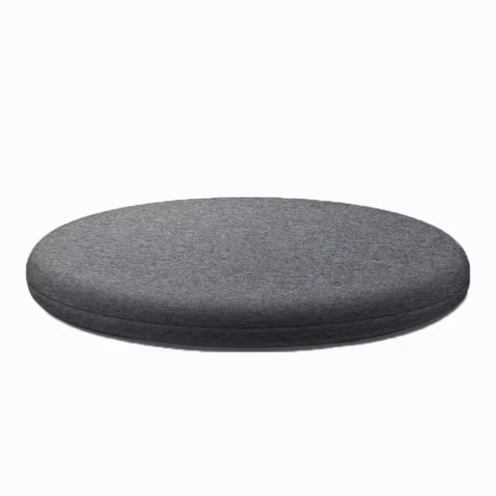 Cojín de asiento redondo grueso lavable, cojín de asiento suave elástico, cojín de silla de Color sólido de 30CM, decoración del hogar - 1