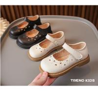Zapatos de cuero para niña, calzado de vestir suave y Chic, con recortes de corazón, Princesa, Moda de Primavera y otoño, 2024 - details 3