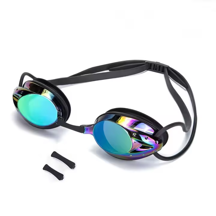 Gafas de natación para adultos, gafas de natación de competición profesionales cómodas y frescas, espejo de natación galvanizado colorido - 1