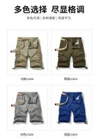 Pantalones Cortos de Entrenamiento Ligeros para Hombres Secado Rápido Ideal para Senderismo, Cargo, Pesca Moda Deportiva de Verano - details 10