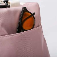 Bolsas de lona de viaje impermeables con separación de bolsillo seco y húmedo de gran capacidad personalizadas con compartimento para zapatos - details 16
