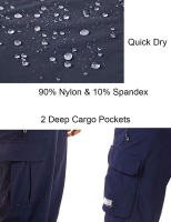 MAGCOMSEN Pantalones cortos de verano para hombre, ligeros y de secado rápido para senderismo - details 19