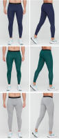 Pantalones de compresión moldeados de alta elasticidad para hombre, malla deportiva para yoga, correr, entrenamiento atlético, pantalones activos - details 5
