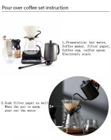 Juego de Herramientas de café V60, cafetera de goteo todo en uno, bolsa de viaje portátil, 9 piezas - details 8