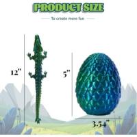Juguete de Cristal Dragón 3D Impreso con Huevo de Dragón y Articulaciones por Excitat para Adultos Juguetes Fidget de SciSTEM - details 2