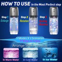 Leten Rends-masturbador eléctrico automático para hombres, juguetes para hombres, taza de masturbación, Vagina Real para adultos, Coño de bolsillo, sexo - details 11