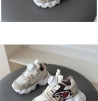 Zapatillas de deporte Primavera y otoño nuevos zapatos transpirables para niños Botón giratorio informal Zapatos para niños Zapatos para papá - details 8