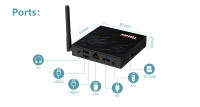 TANIX-Dispositivo de TV inteligente TX68, decodificador con Android 12,0, Allwinner H618, 4 GB, 64 GB, Wifi6, 4K, HD, AV1, Wifi 2,4G y 5G, 2G16G, PK Tanix TX6 - details 6