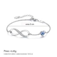 Regalos para Mujer,Pulsera para Mujer, Plata de Amor, Infinito, Madre Mamá - details 4
