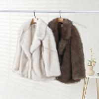 Abrigo de Piel Sintética de Invierno 2024 Estilo Callejero para Mujeres Cálido y de Moda - details 1