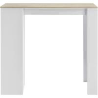 Elegante Mesa de Bar de Bistro 110 x 50 x 103cm Barra de Cocina Alta con 3 Estantes - details 3