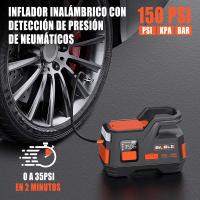 Arrancador de batería de coche, bomba de aire de 150PSI, 26800mAh, corriente máxima, 4250A, compresor de aire para neumáticos - details 0