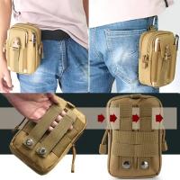 Riñonera táctica para teléfono, bolso de nailon impermeable, multifunción, informal, pequeño, para exteriores - details 5