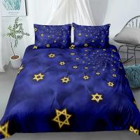 Conjunto de Cama de Estrellas Galaxia Cubierta de Edredón Suave para Niños y Niñas - details 13