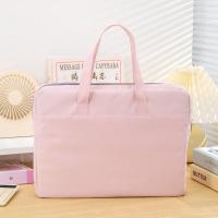 Bolsa de almacenamiento de documentos de gran capacidad, organizador de archivos A4 de tela Oxford de doble capa con asa, bolsa de almacenamiento de libros impermeable - details 11