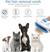 Dog Hair Remover Brush Cat Dog Hair Grooming And Care Comb For Long Hair Dog Pet Removes Hairs Cleaning Bath Brush Dog Supplies - details 5