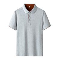 Polo de algodón 2024 para hombre, camiseta de manga corta transpirable, informal, a la moda, novedad de verano, 100% - details 7