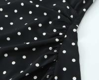 Vestido de Luna Retro Francés Falda Larga con Cintura Ajustada Estilo Americano y Europeo - details 7