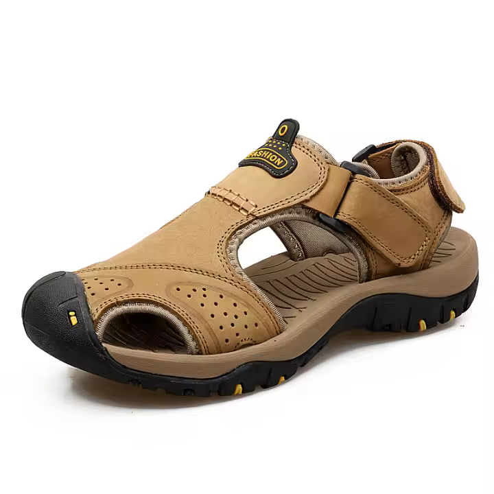 RUNSUN DAILY Sandalias de Verano Hechas a Mano Zapatos Casuales de Playa para Hombres y Mujeres - 1