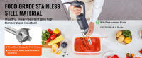 SucceBuy Batidora de inmersión comercial, batidora manual resistente, práctica batidora portátil para sopa, salsas, puré de patatas y crema - details 3