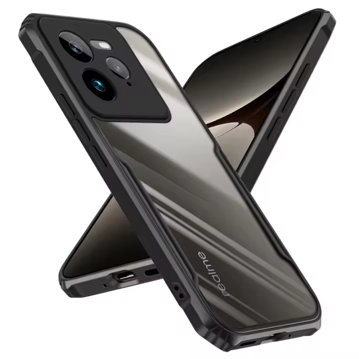Funda para el Realme GT 7 Pro 5G Carcasa de protección total Air Cushion Hard Clear Back Soft Border Shockproof - 1