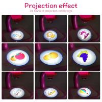 Mesa de dibujo de arte con proyector Led para niños, tablero de pintura para niños, manualidades artísticas de escritorio, herramientas de aprendizaje educativo, juguete para niña - details 6