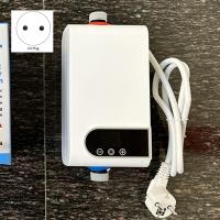 Calentador de agua instantáneo de 4500W, grifo instantáneo, grúa de agua caliente, LED, Digital, enchufe de la UE - details 2