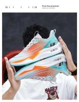 Zapatos ultraligeros de talla grande para primavera y otoño, suela suave transpirable, zapatos ligeros para correr para estudiantes, novedad de 2025 - details 13