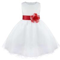 Elegante Vestido de Princesa de Tul con Flores Perfecto para Paredas, Bodas, Fiestas de Cumpleaños, Baile Formnal Tutu para Damas de Honor - details 48
