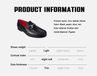 Hermosos hombres informales de verano, transpirables y antideslizantes, nuevos modelos de negocios, zapatos cómodos de cuero genuino para hombres - details 10